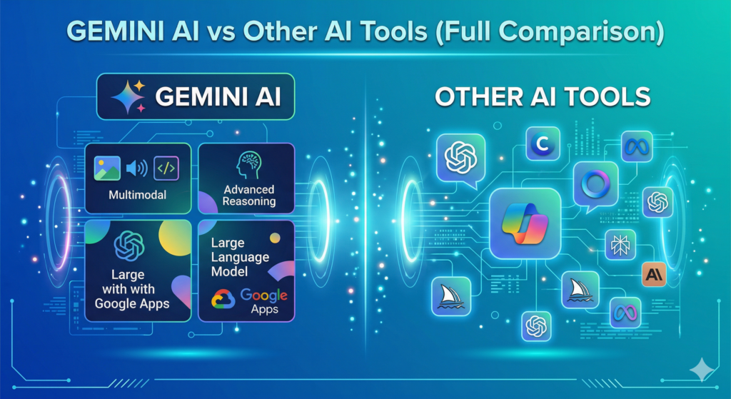 Gemini AI vs Other AI Tools Full Comparison
