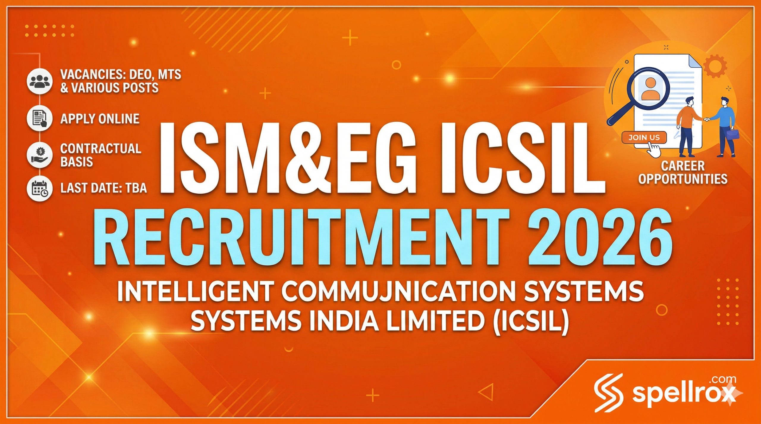 ICSIL Recruitment 2026