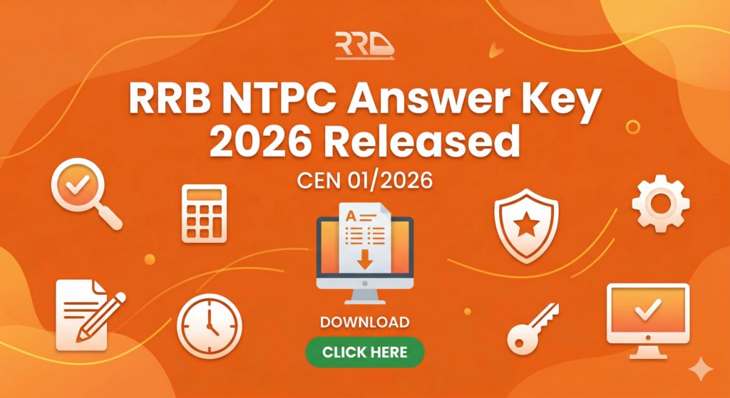 RRB NTPC Answer Key 2026 Released