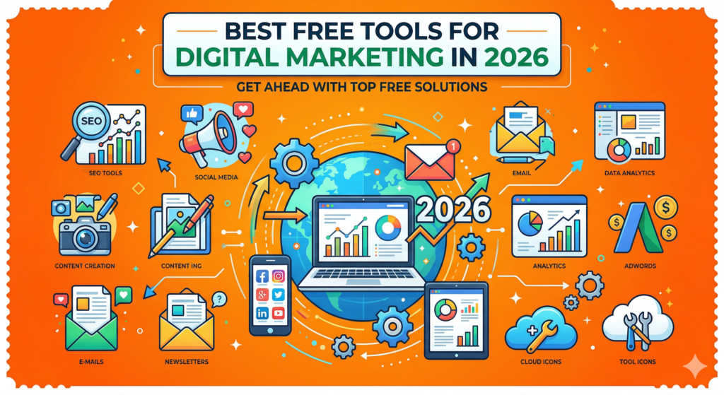 Best Free Tools for Digital Marketing in 2026